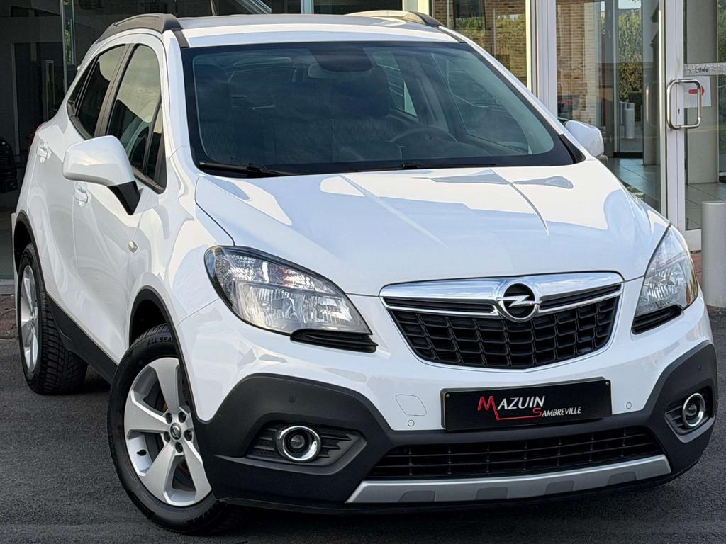 Opel Mokka 1.6i 4x2 Enjoy * GPS * Bluetooth * Att. Rem * Gar, Achat, Euro 6, Noir, 5 portes