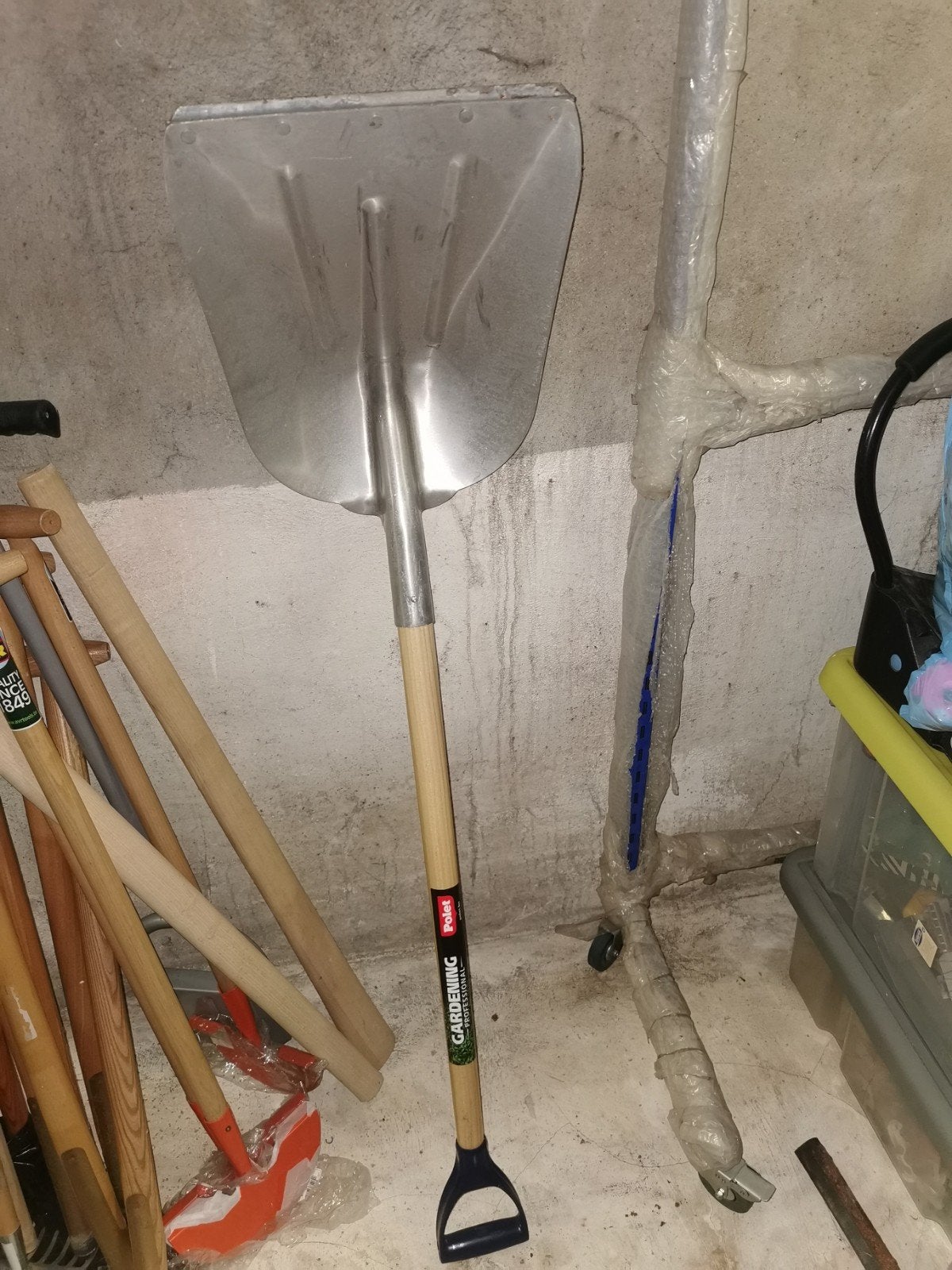 Polet graanschop, Tuin en Terras, Hand-tuingereedschap, Nieuw, Schop, Ophalen