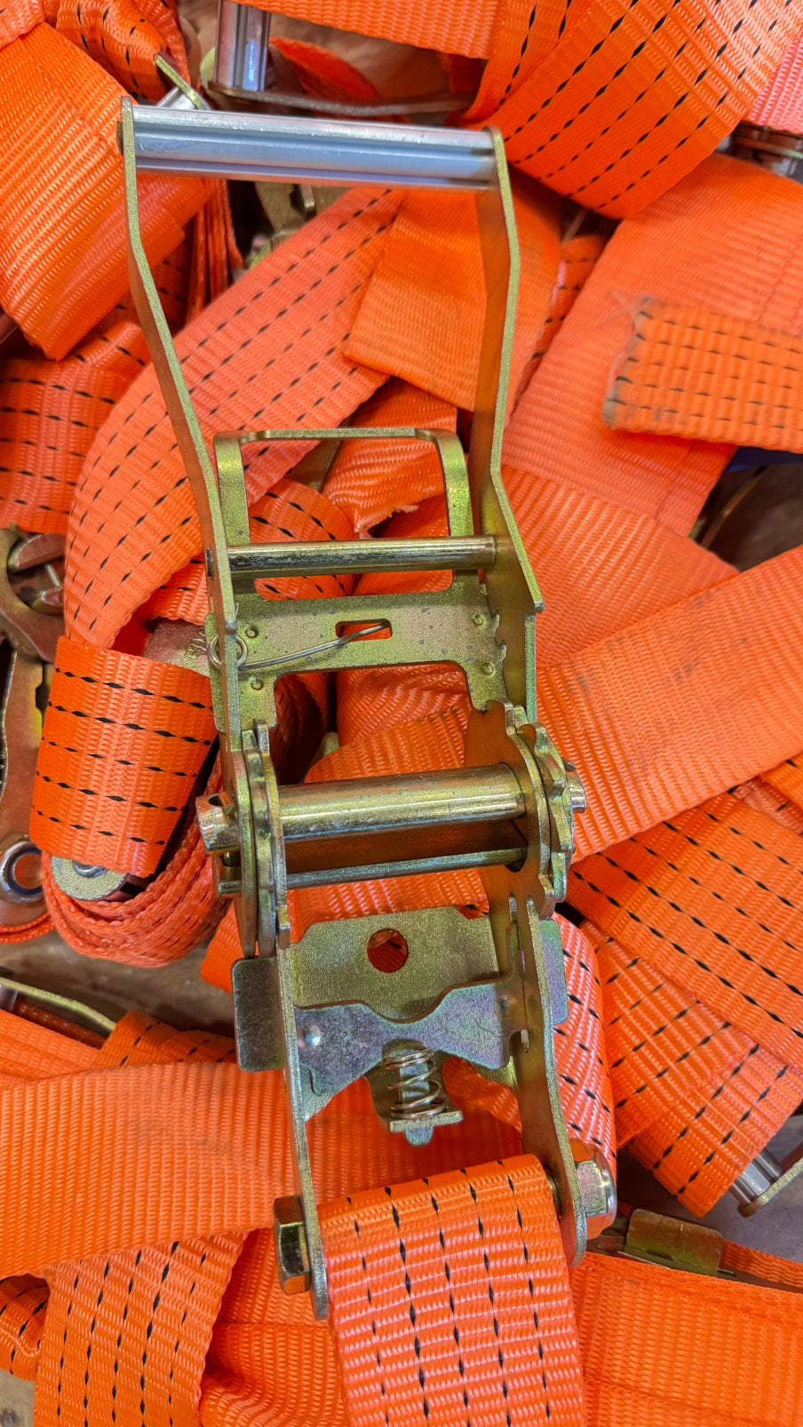 Straps 9,5 meter long, Ophalen, Zo goed als nieuw