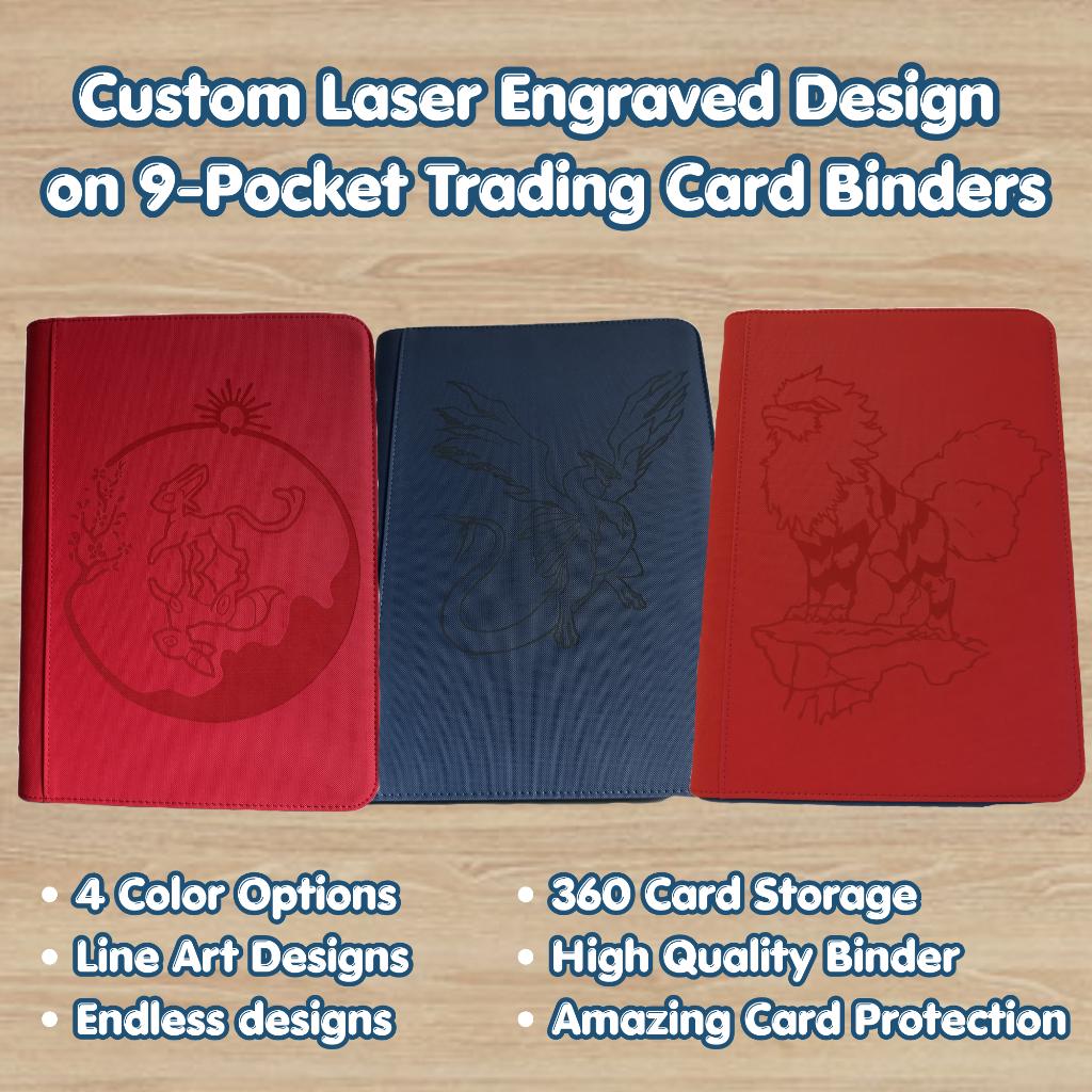 Op maat gemaakte gravure voor trading card binders, Ophalen of Verzenden, Nieuw