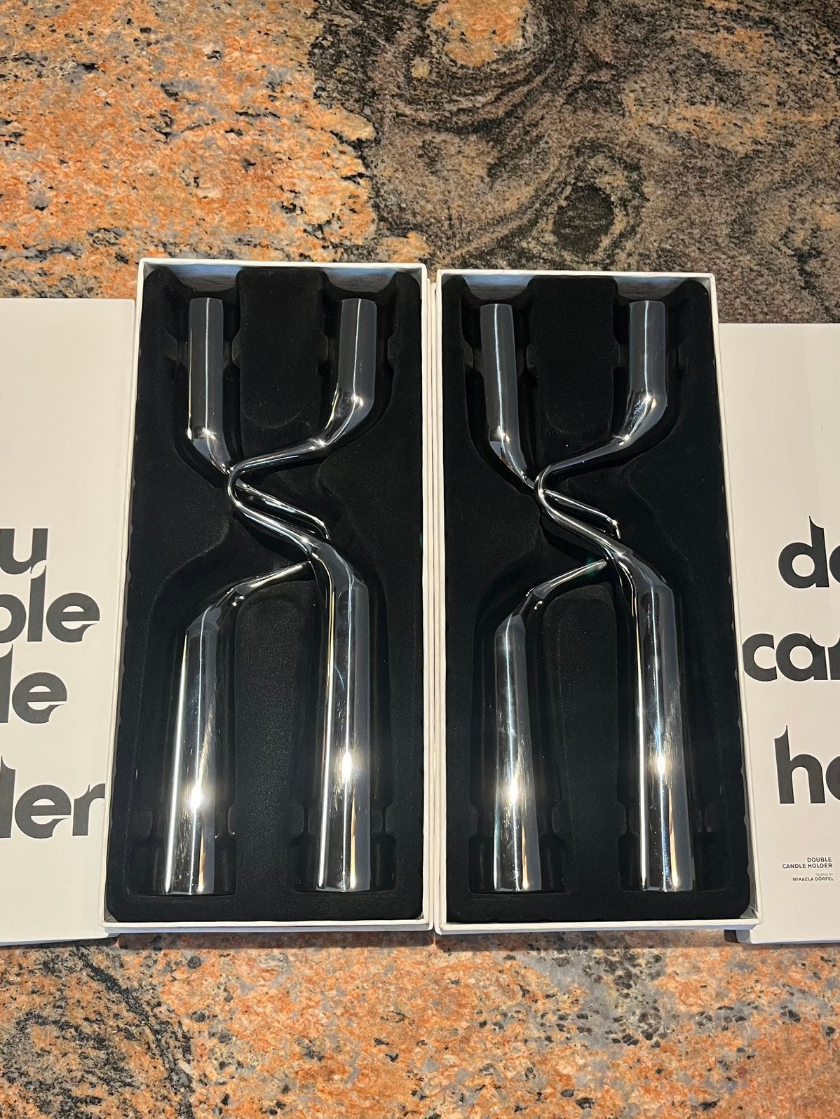 Double Candle Holder Mikaela Dörfel, Ophalen, Nieuw, 33 cm, Kandelaar