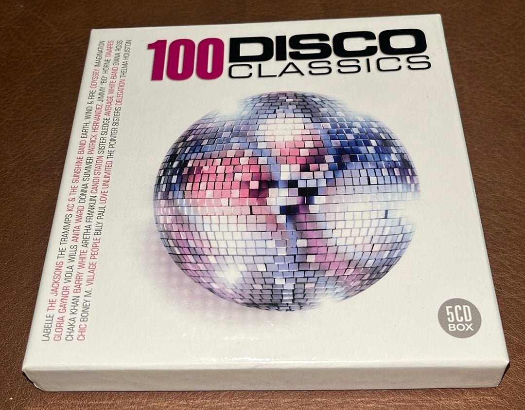 100 Disco Classics - 5CD Box, Cd's en Dvd's, Ophalen of Verzenden, Zo goed als nieuw