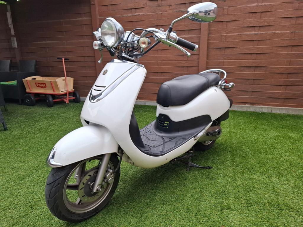 sym allo b klasse, Fietsen en Brommers, Ophalen, Benzine, Allo