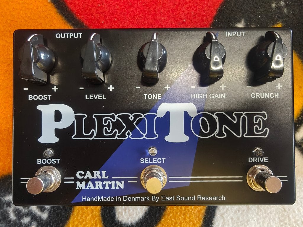Carl Martin PlexiTone 2-Step Crunch-Overdrive & Boost Pedal, Ophalen of Verzenden, Zo goed als nieuw, Distortion, Overdrive of Fuzz