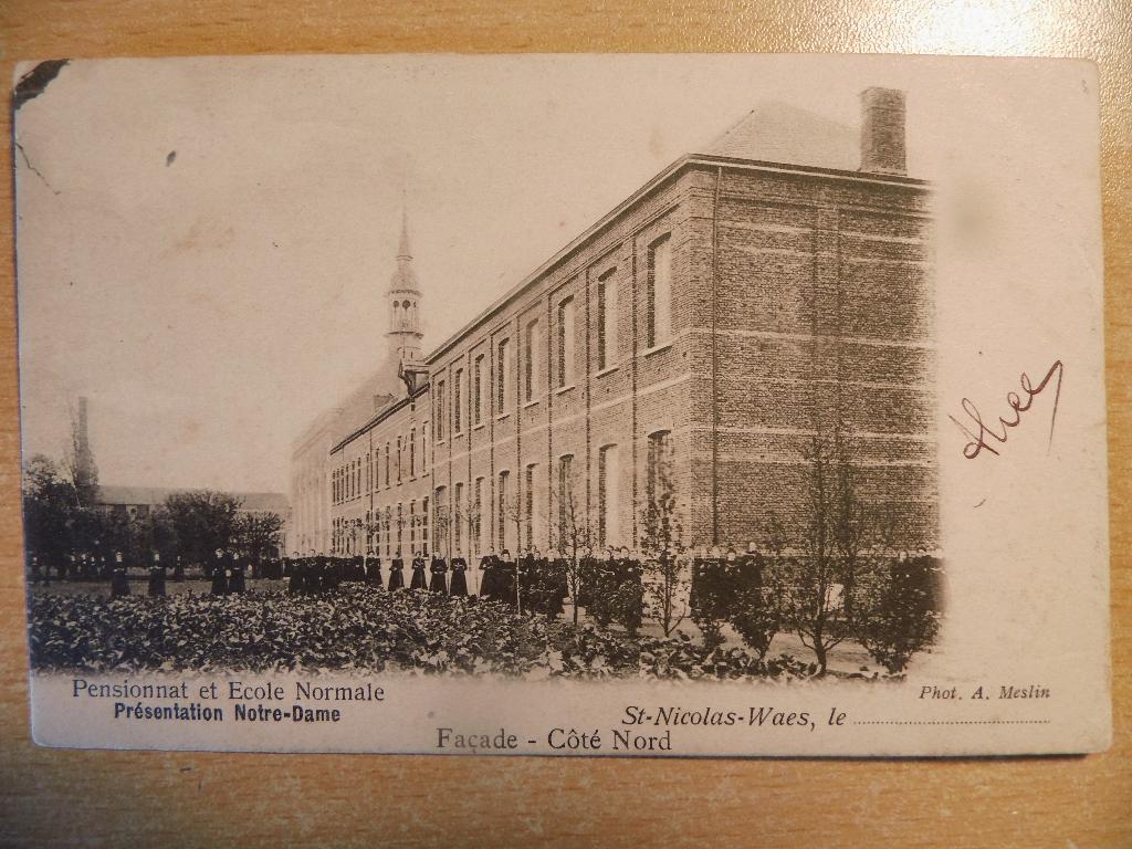 postkaart Sint-Niklaas, Ophalen of Verzenden, Voor 1920, Gelopen, Oost-Vlaanderen
