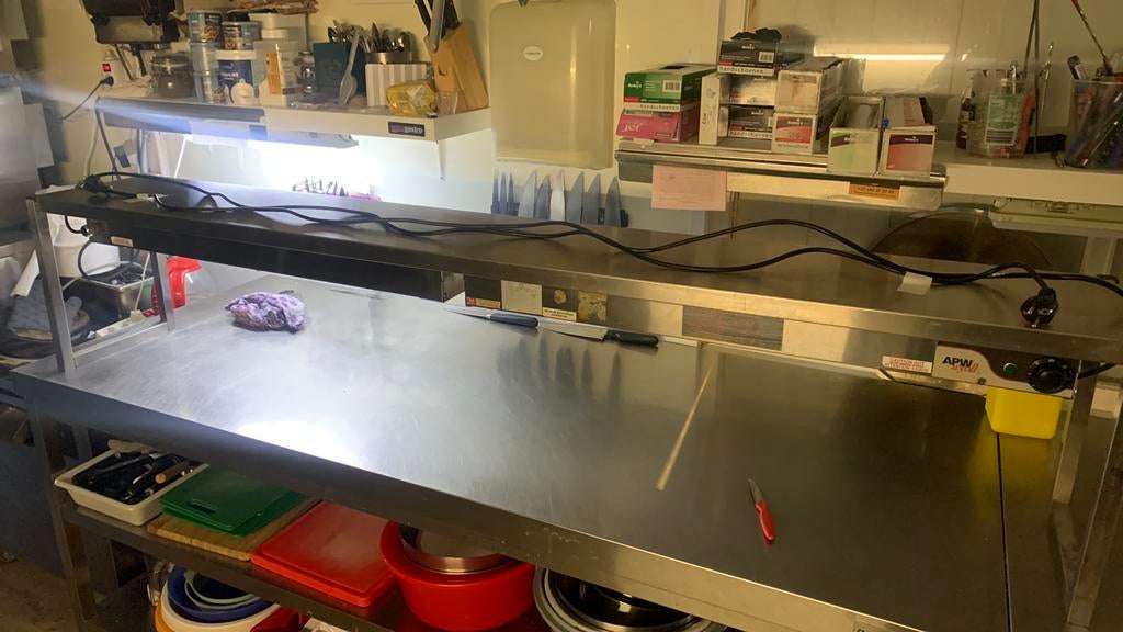 200cm Warmtebrug etegere chefrek, Ophalen