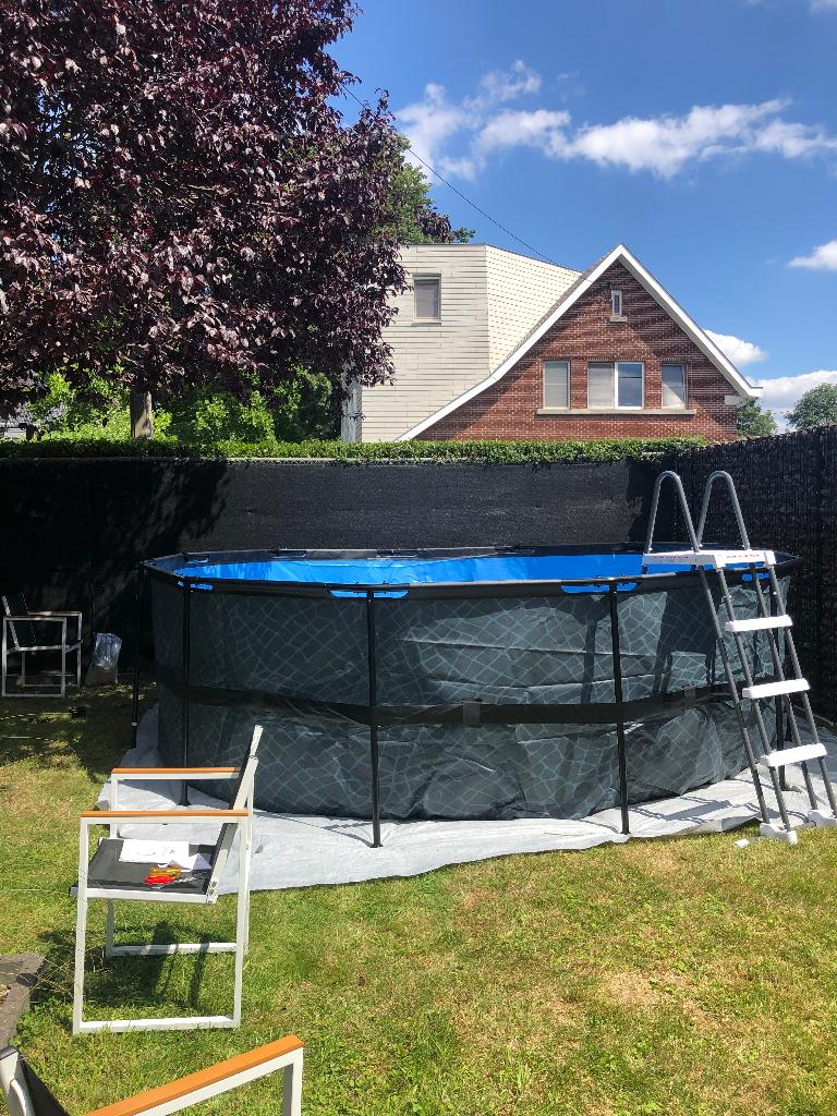 Zwembad - Exit toys, Rond, 300 cm of meer, Zo goed als nieuw, Ophalen
