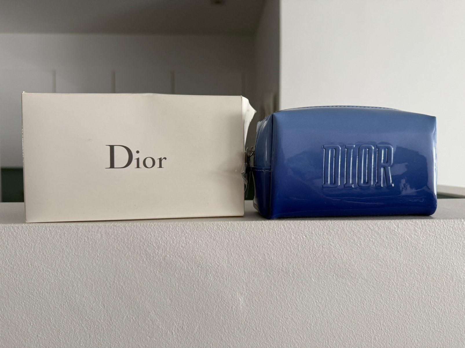 Trousse de maquillage Dior, Enlèvement, Comme neuf, Bleu