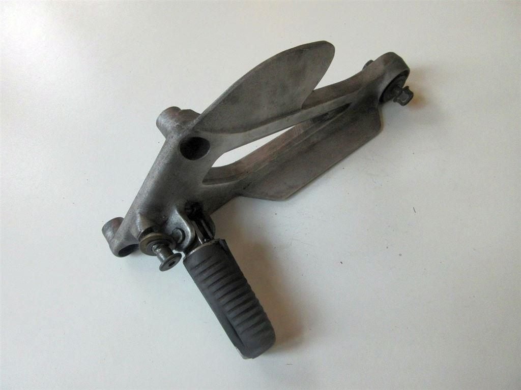 Yamaha XJ600 schetsplaat L voetsteun houder Diversion XJ 600, Ophalen of Verzenden, Gebruikt