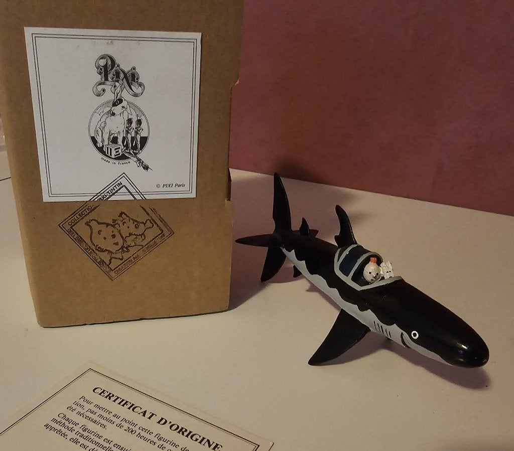 LE TRESOR DE RACKAM LE ROUGE le Requin ( ventre gris )  800€, Collections, Enlèvement ou Envoi