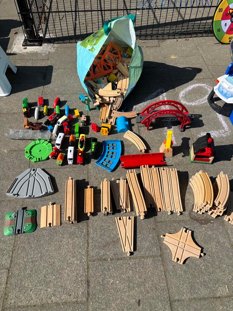 Train en bois Brio et Ikea, Enlèvement, Utilisé