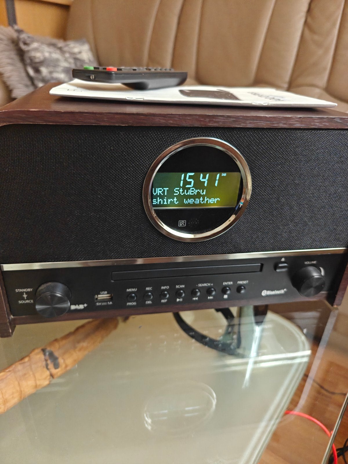 ENVIVO DAB radio, Ophalen, Radio