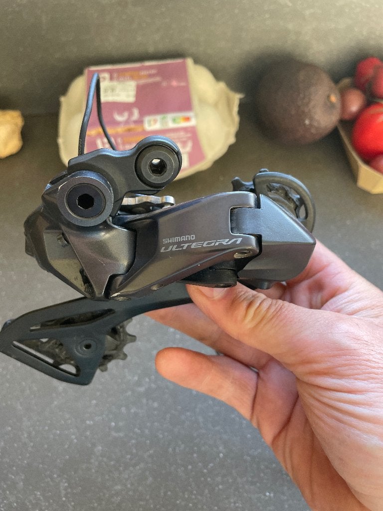 Derailleur Shimano 12 speed, Fietsen en Brommers, Ophalen of Verzenden, Gebruikt, Racefiets, Frame