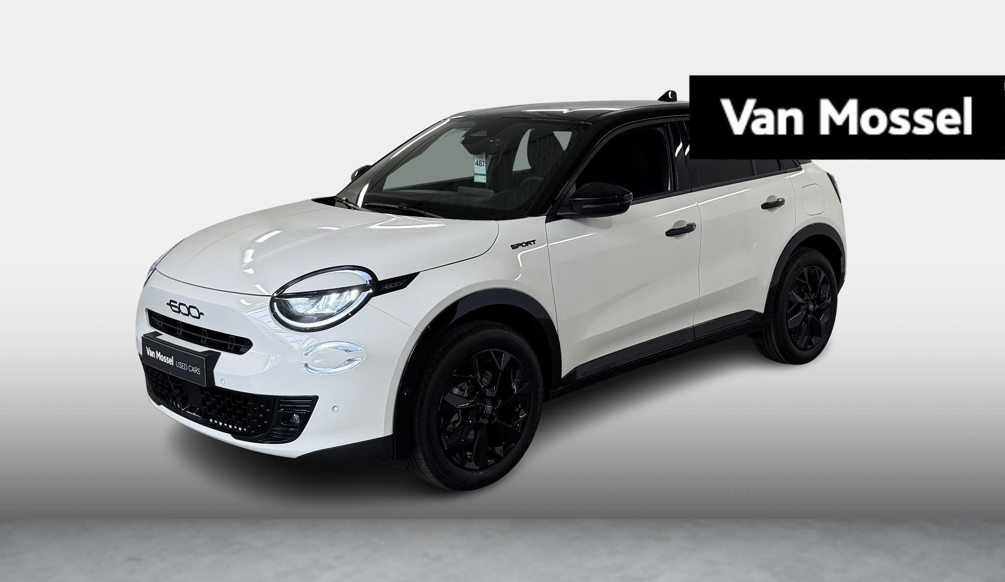 Fiat 600 Fiat 600 Hybrid Sport 145pk (automatique), 145 ch, Achat, 1280 kg, Entreprise