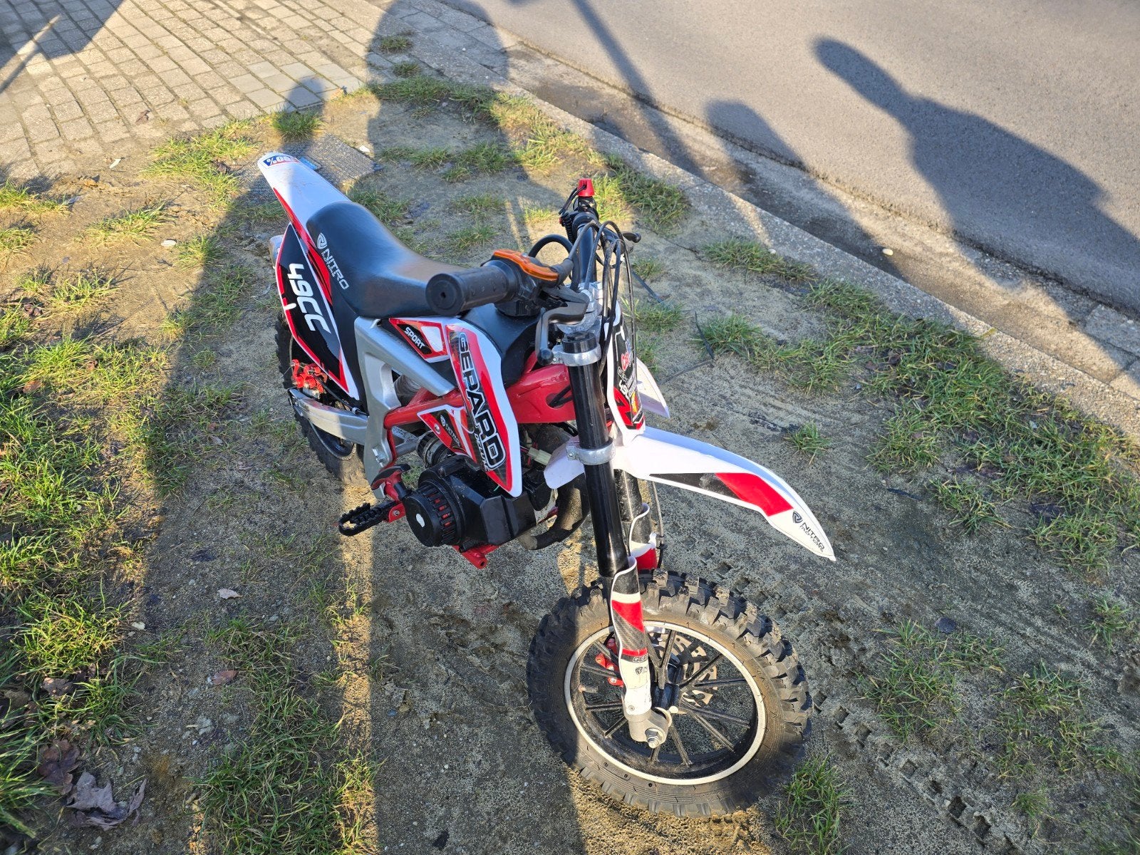 mini Crosser pitbike 49 cc, Fietsen en Brommers, Ophalen, Zo goed als nieuw, 50 cc