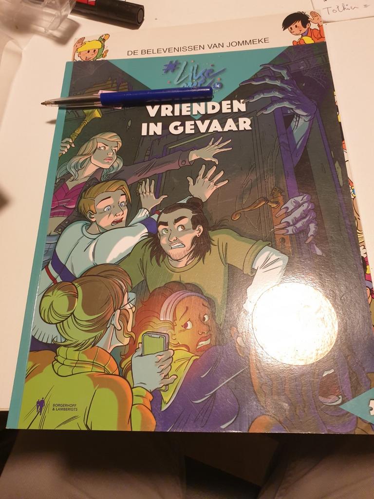 Kristof Fagard - Vrienden in gevaar # likeme like me STRIP, Boeken, Kristof Fagard; Michael Vincent; Tom Bouden, Eén stripboek
