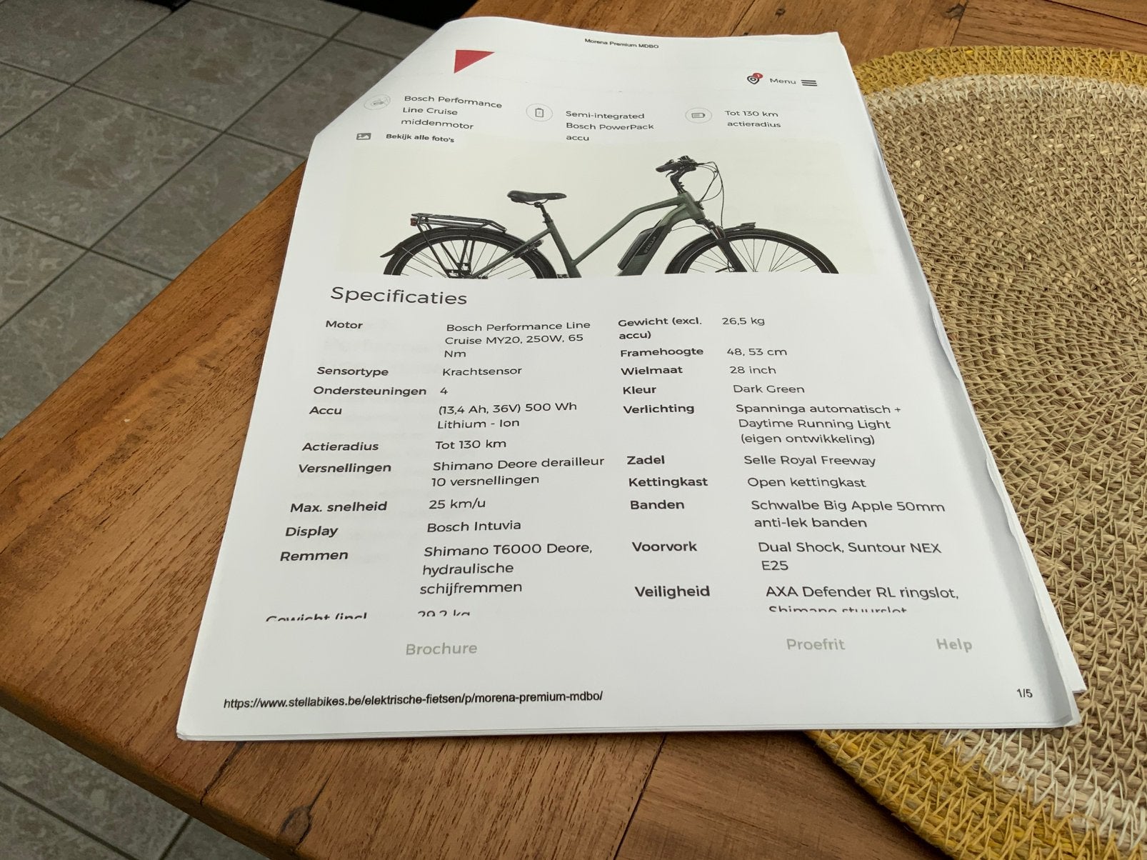 Elektrische fiets, Ophalen, Zo goed als nieuw