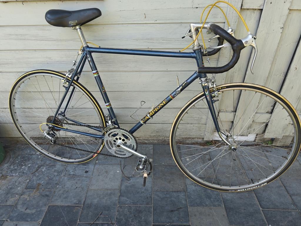 Retro stalen racefiets, Fietsen en Brommers, Ophalen