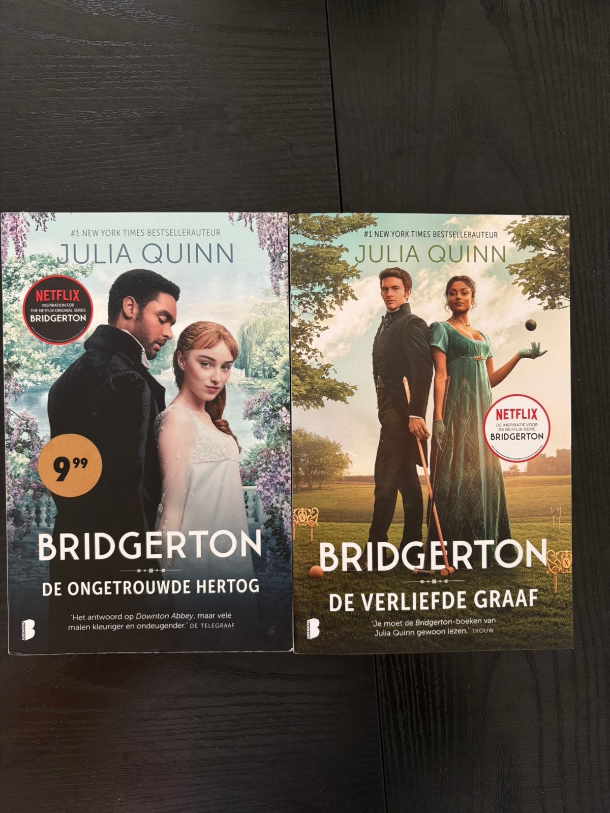 Bridgerton 1 & 2, Ophalen of Verzenden, Zo goed als nieuw