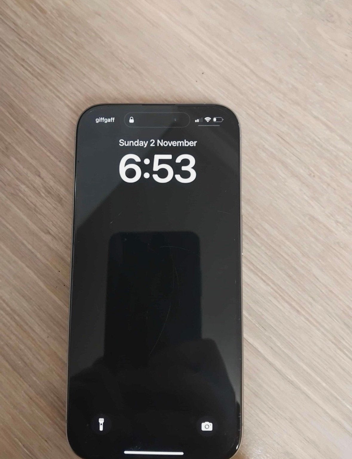 Iphone 15 pro 128gb wit, Telecommunicatie, Ophalen of Verzenden, Zo goed als nieuw