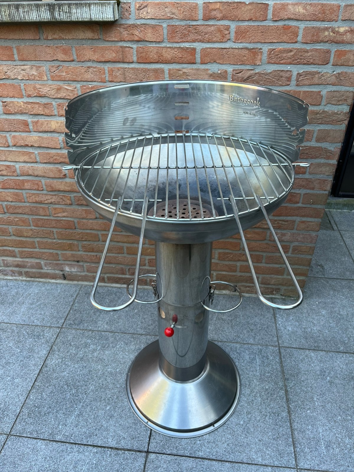 Barbecook roestvrij 50 cm bbq, Tuin en Terras, Houtskoolbarbecues, Ophalen, Gebruikt
