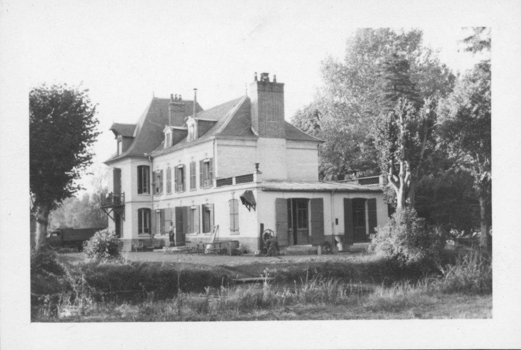 7 orig. Luftwaffe foto's - villa's in Frankrijk 1940, Verzamelen, Verzenden, Luchtmacht, Foto of Poster