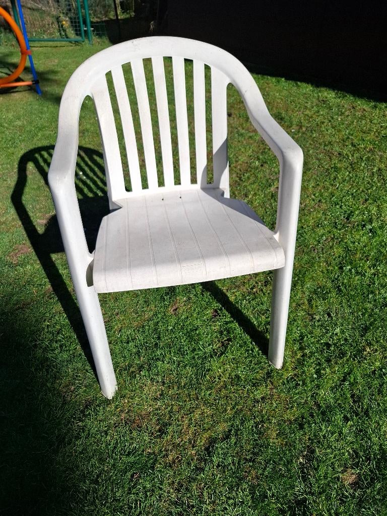 Set tuinstoelen, Enlèvement, Utilisé, Synthétique, Empilable