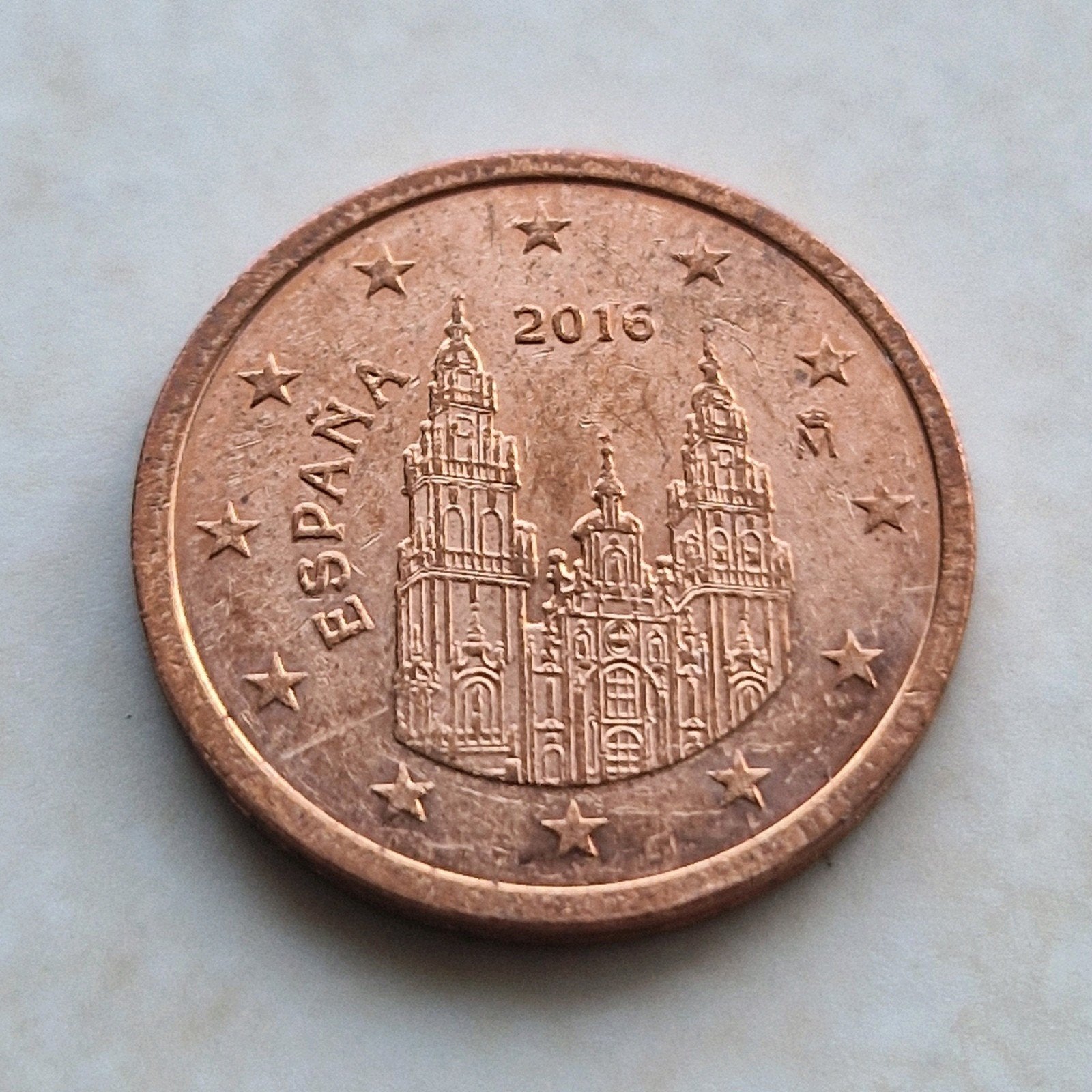 2016, Spain , 2 Euro Cent Coin, Ophalen of Verzenden, 2 euro