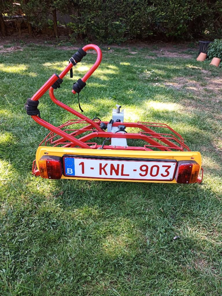 Fietsenhouder voor trekhaak, Ophalen, Gebruikt