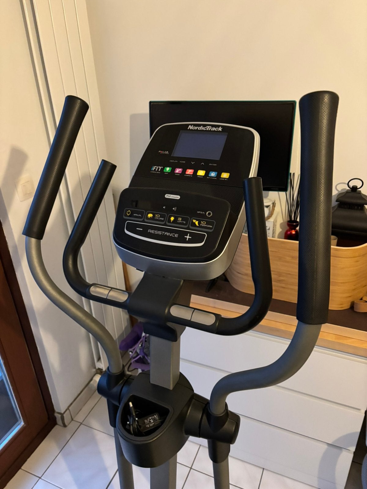 Vélo elliptique NordicTrack E 9.2 très bon état, Sports & Fitness, Appareils de fitness, Utilisé, Vélo elliptique, Enlèvement