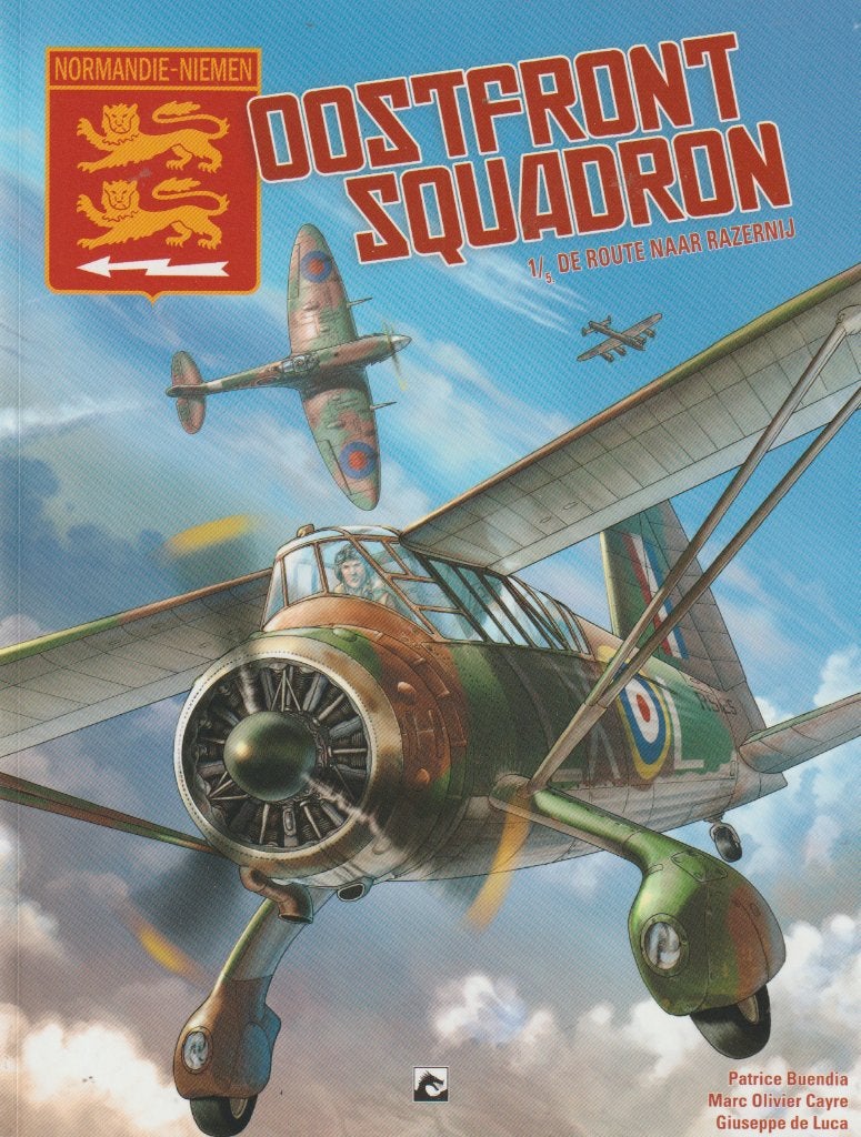 Vijf strips Normandie-Niemen Oostfront Squadron - volledig., Boeken, Verzenden