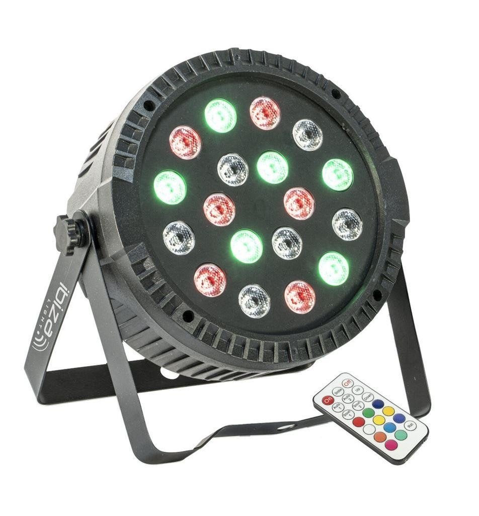 LED PAR SPOT 18 x 1 Watt RGB MET AFSTANDSBEDIENING, Muziek en Instrumenten, Ophalen of Verzenden, Nieuw, Overige typen