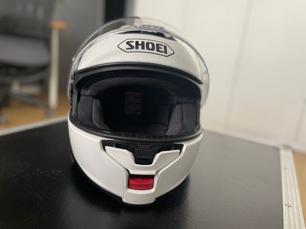 Shoei Neotec 3 witte M helm, Motoren, Ophalen, M, Shoei