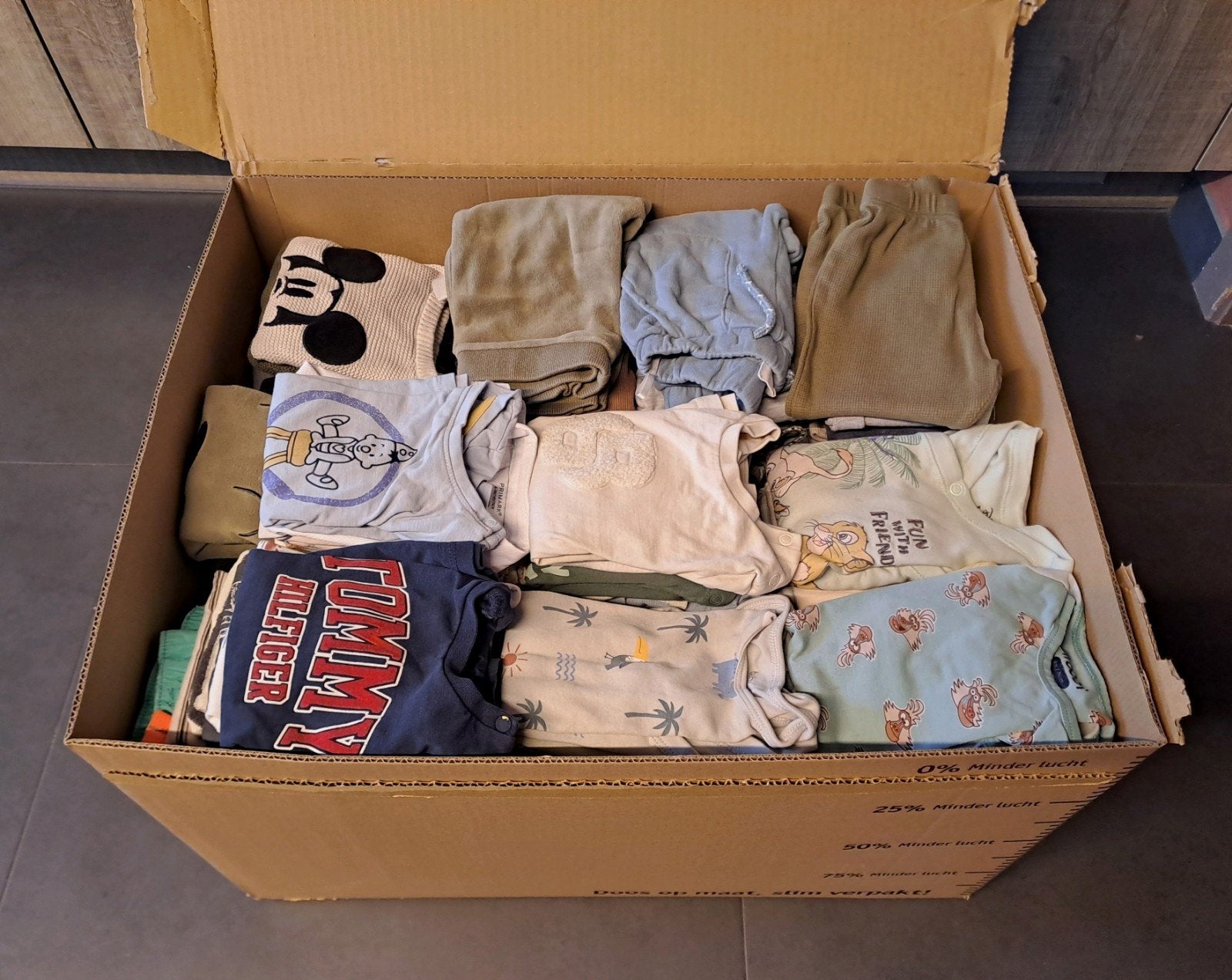 Babykleren maat 68-80 (145 stuks), Kinderen en Baby's, Ophalen of Verzenden, Maat 68