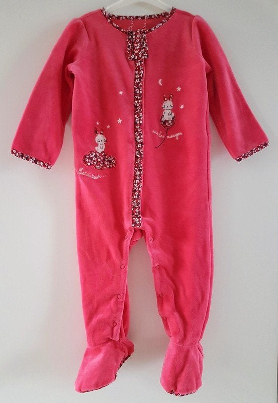 SERGENT MAJOR - Joli pyjama avec lapins - T.24 mois/86 cm, Kinderen en Baby's, Babykleding | Maat 86, Nacht- of Onderkleding, Sergent Major