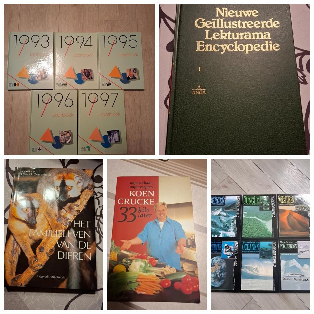 Jaarboeken,artis, encyclopedie,..., Enlèvement