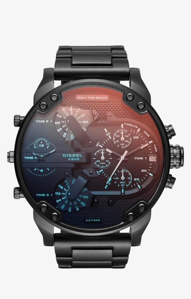 Diesel horloge, Handtassen en Accessoires, Horloges | Heren, Ophalen, Zo goed als nieuw