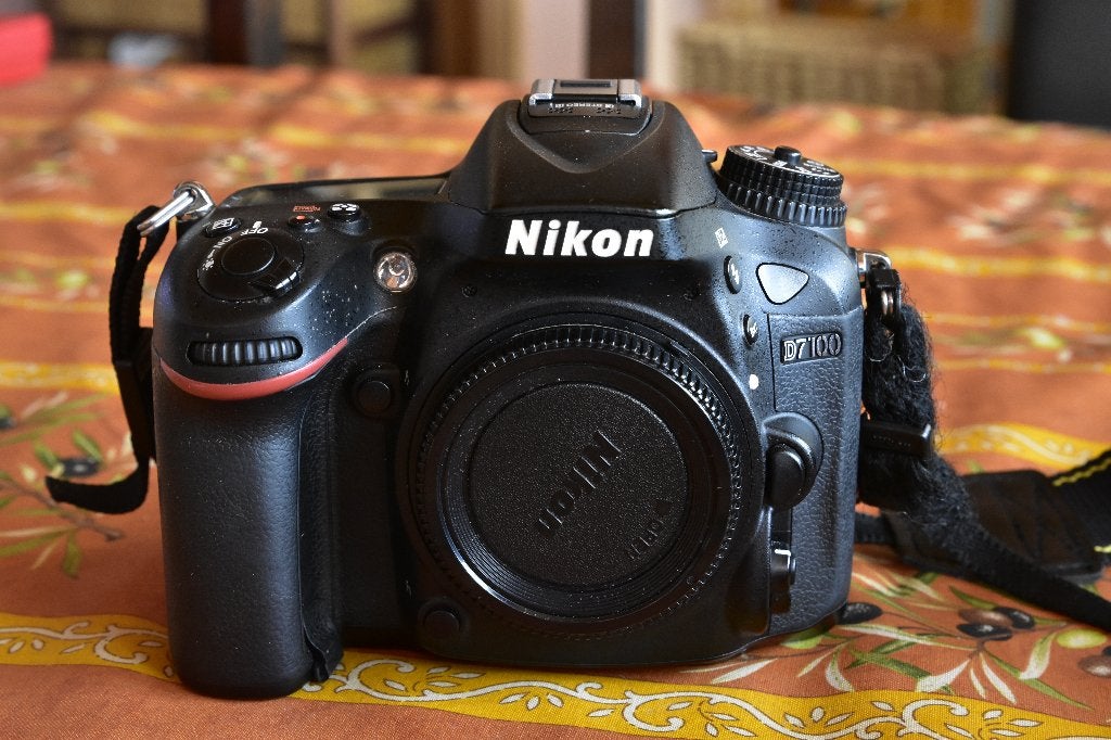 Boîtier photo Nikon D7100, Audio, Tv en Foto, Ophalen, Gebruikt, Spiegelreflex, Screenprotector