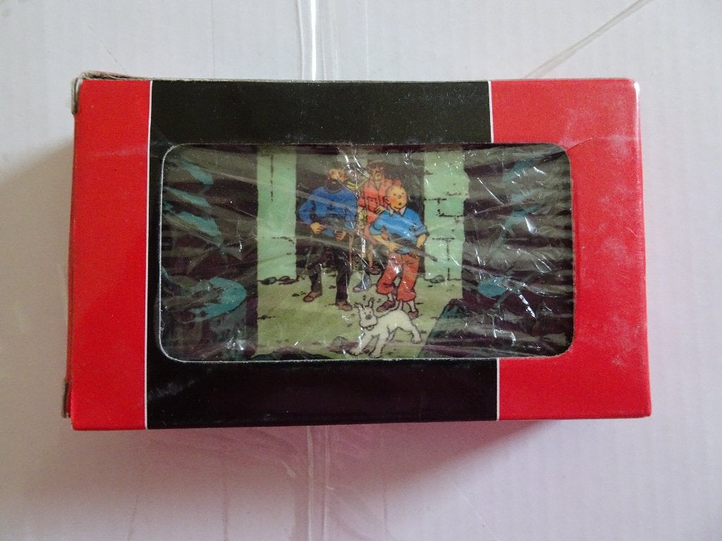 Etui à cigarettes métallique Tintin - Coke en stock, Enlèvement ou Envoi, Tintin, Comme neuf, Ustensile