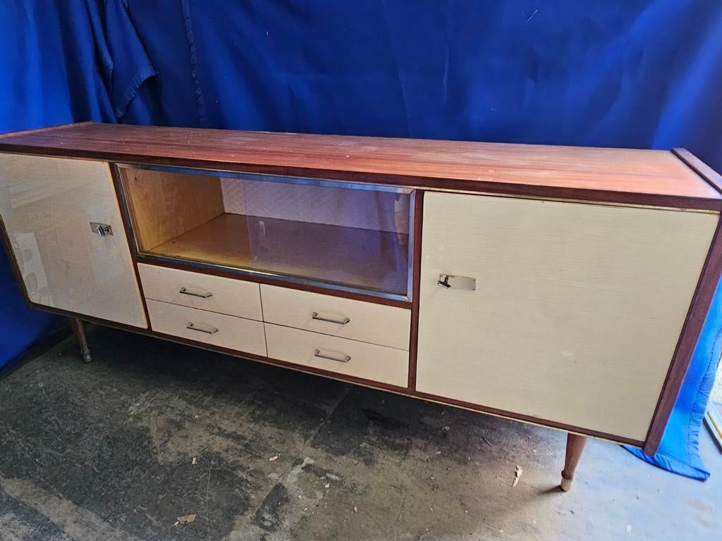 Vintage Prachtige Vintage kast(Jaren '50/'60) – Mid-Century, Ophalen