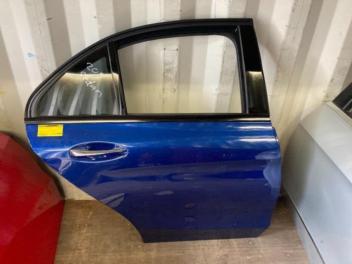 Portière 4portes arrière droite d'un Mercedes C-Klasse (58, 3 mois de garantie, Utilisé, Porte, -