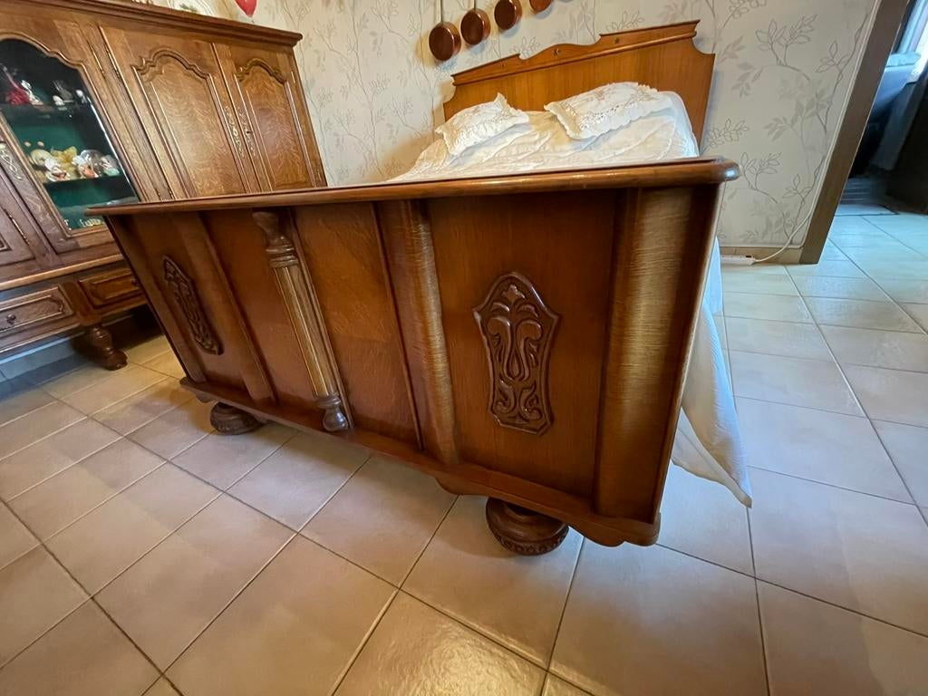 Chambre à coucher Art Deco 2personnes complète, Huis en Inrichting, Slaapkamer | Complete slaapkamers, Gebruikt, Tweepersoons