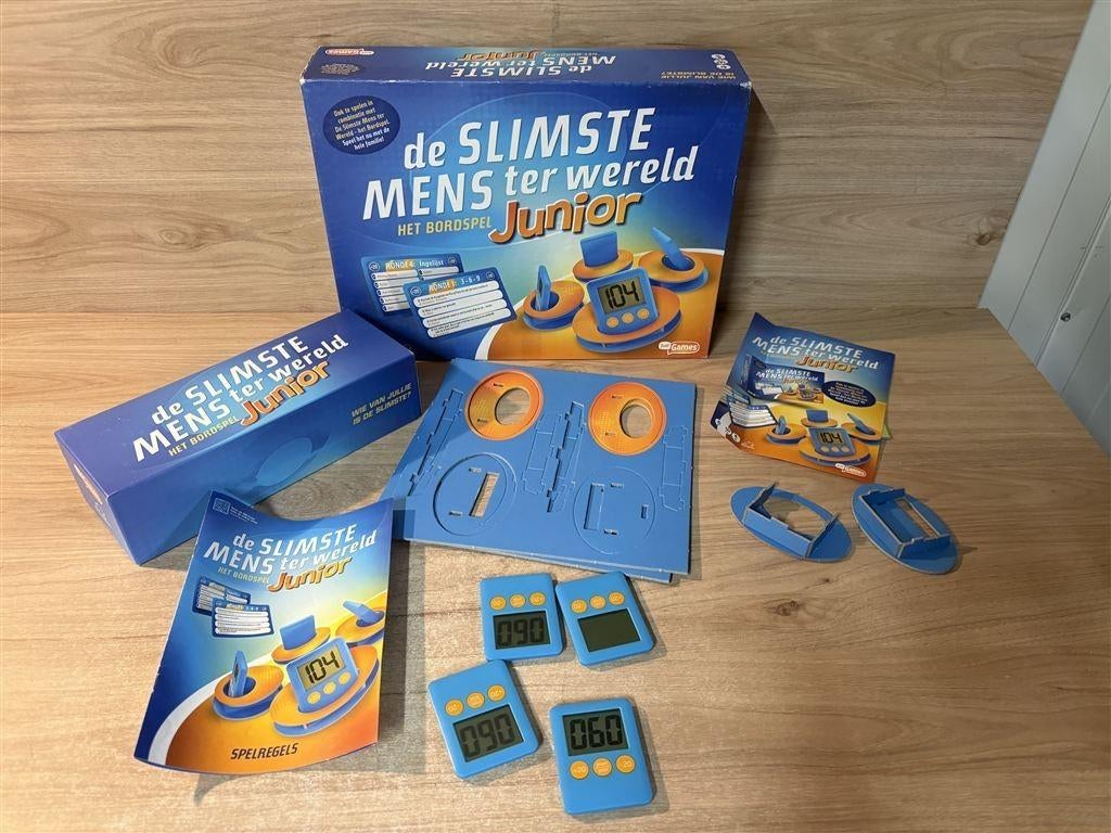 de slimste mens ter wereld junior - s7055, Hobby en Vrije tijd, Ophalen of Verzenden, Zo goed als nieuw