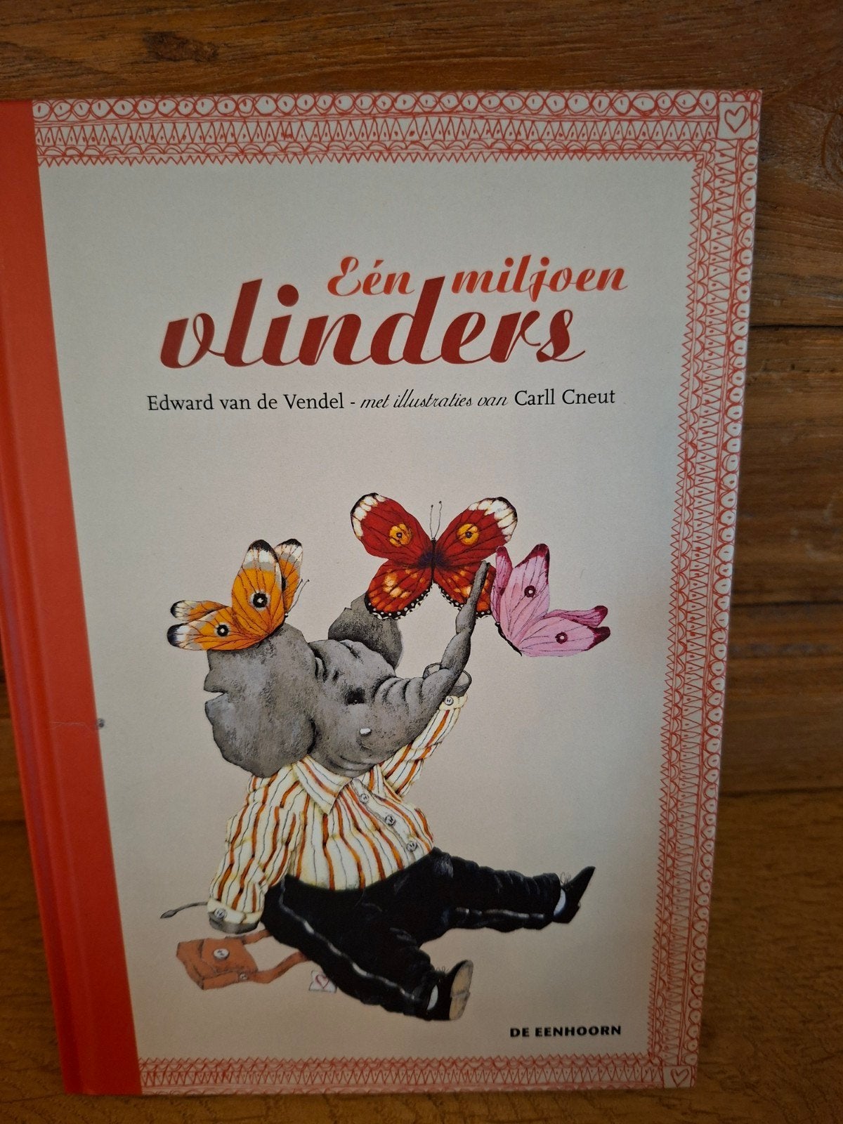 Edward van de Vendel - Eén miljoen vlinders, Boeken, Ophalen, Zo goed als nieuw, Edward van de Vendel