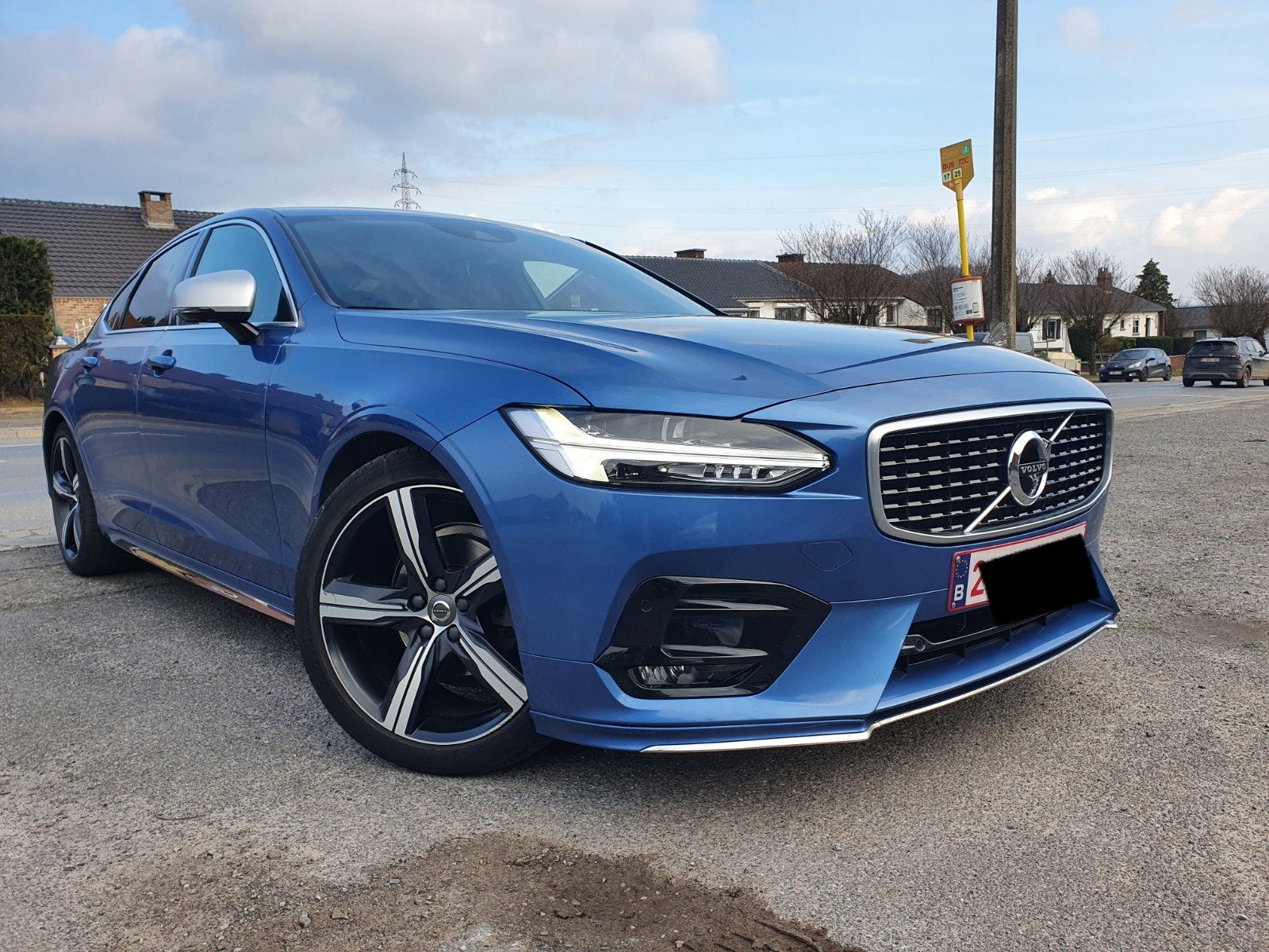 VOLVO S90 R DESIGN ULTRA 2.0 D EURO 6B FULL OPTION 78.000 KM, Autos, Volvo, Phares entièrement LED, Achat, Euro 6, Entretenue par le concessionnaire