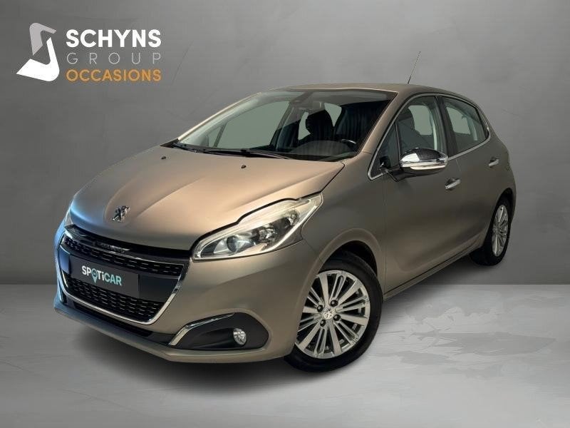 Peugeot 208 Allure, Autos, Peugeot, Argent ou Gris, Euro 6, Boîte manuelle, Noir