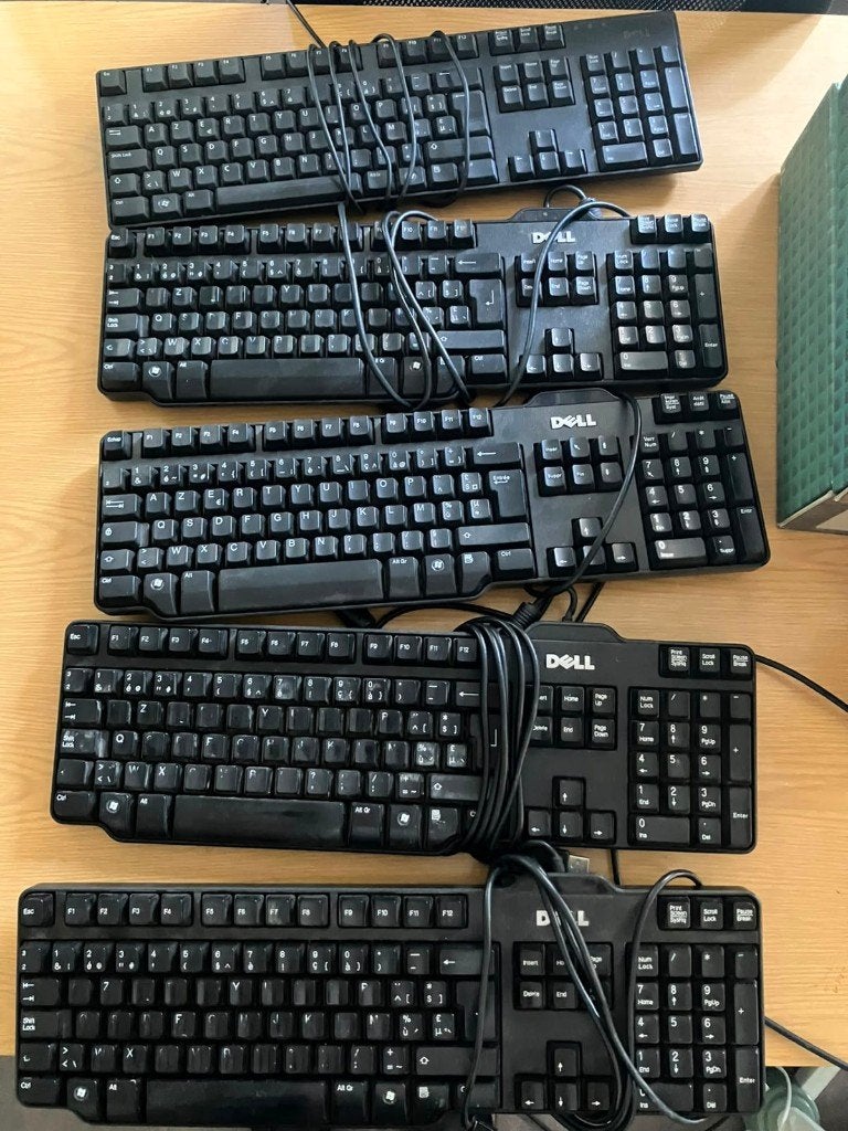 AZERTY keyboard computer, Ophalen, Gebruikt, Azerty, Dell