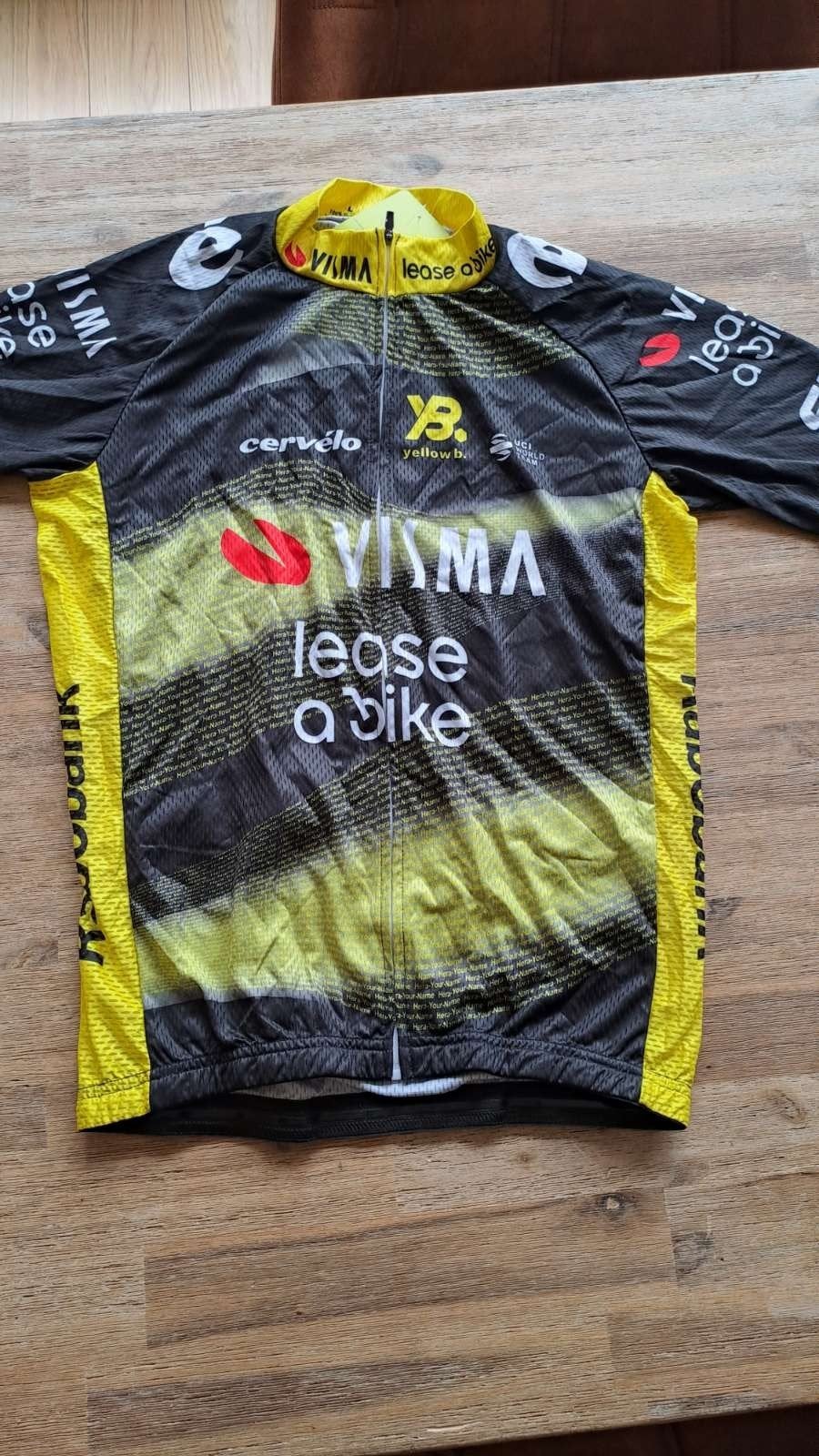 NIEUW - Visma Lease a Bike Tour de France fietsshirt, Fietsen en Brommers, Fietsaccessoires | Fietskleding, Ophalen, Dames, Nieuw