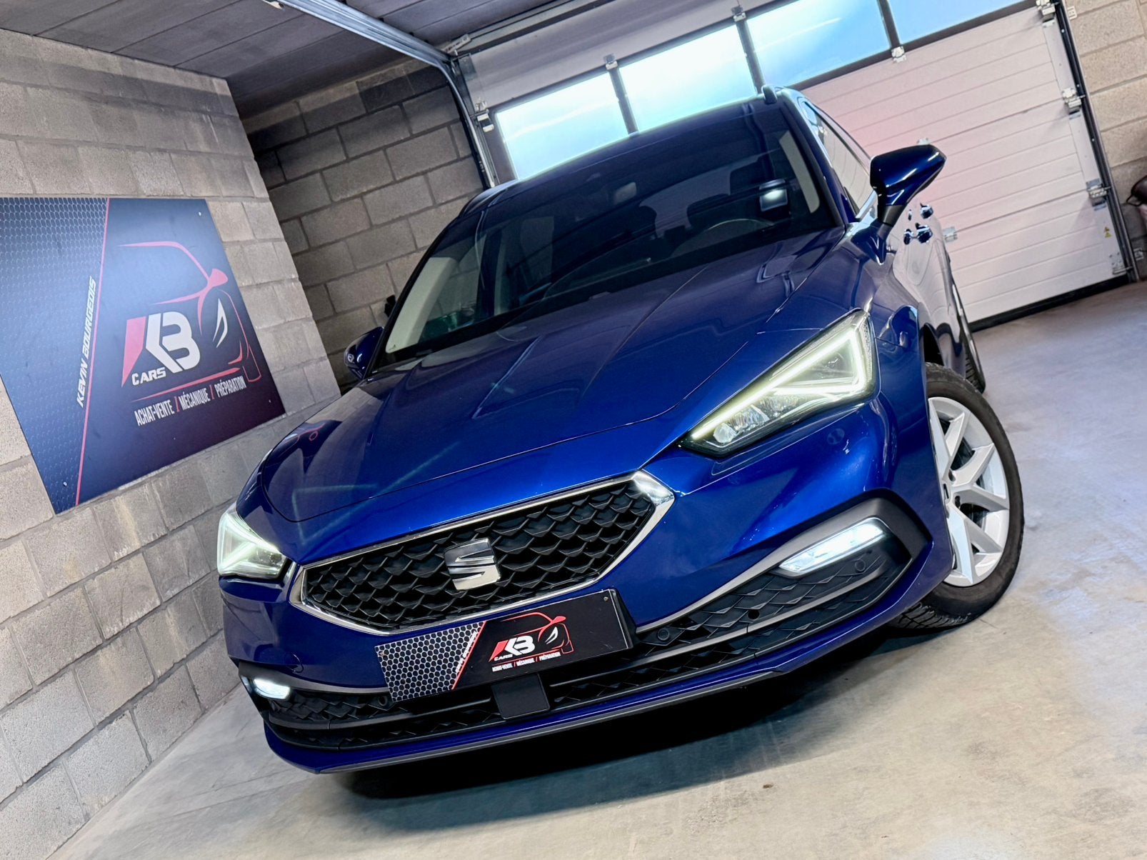 Seat Leon Sportstourer • 2021 • 78.000 Kms • 1.5 TFSI 130CV, Autos, Euro 6, Entreprise, Noir, 5 portes