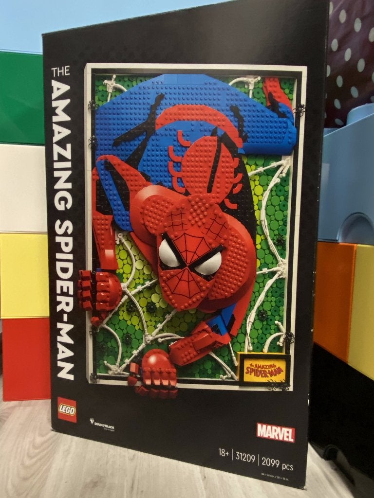 Lego Art - 31209 - The Amazing Spider-Man, Neuf, Marvel, Lego, Ensemble complet